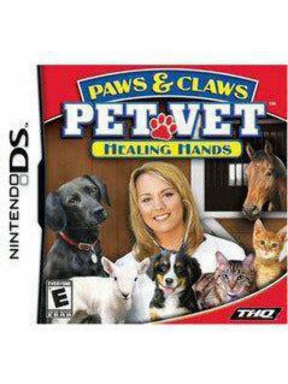 Pet Vet Healing Hands Game for Nintendo DS - Fun Animal Care Adventure!